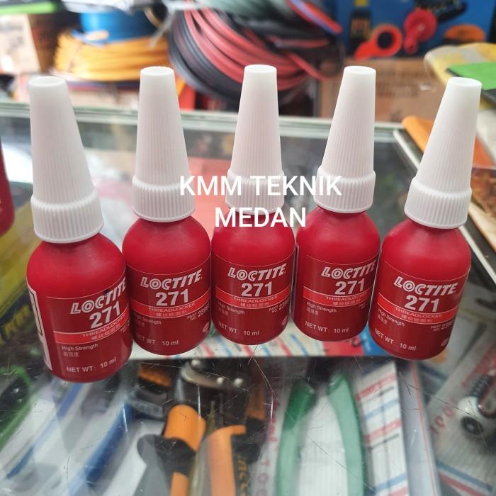 Gambar LOCTITE 271 LEM BAUT 10ML 10 ML THREADLOCKER THREAD LOCKER dari SEALANT STORE undefined Tokopedia