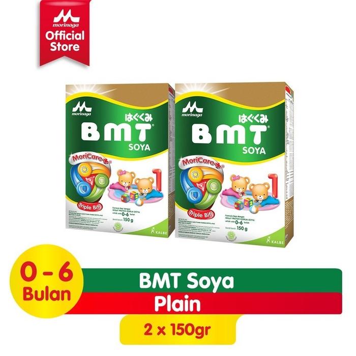 Gambar Paket 2Pcs Bmt Soya 150 G Susu Formula Bayi 0-6 Bulan dari bolliang undefined Tokopedia
