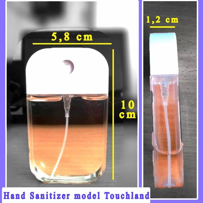 Gambar HokiBeauty- TERMURAH !! BOTOL HAND SANITIZER TOUCHLAND OVAL dari hdkdbfuh undefined Tokopedia