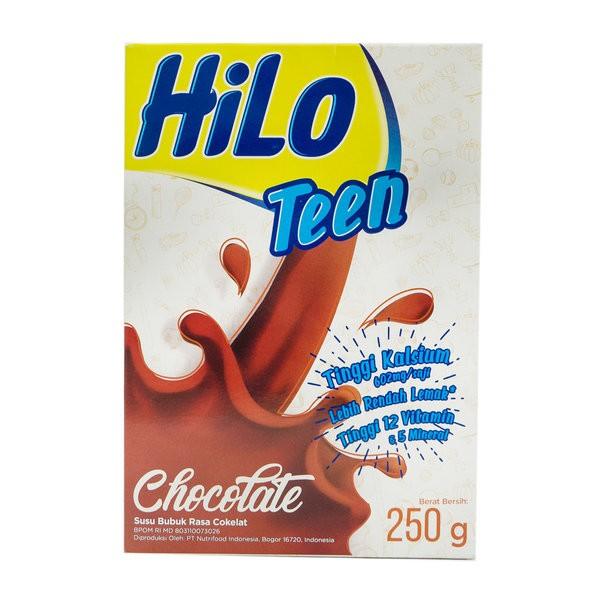 Gambar HILO Teen Chocolate 250gr - Susu Bubuk Coklat dari MOHAMMAD TAUFIK HIDAYAT undefined Tokopedia