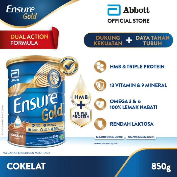 Gambar Ensure Cokelat Kemasan Baru 900 gram dari MOHAMMAD TAUFIK HIDAYAT undefined Tokopedia