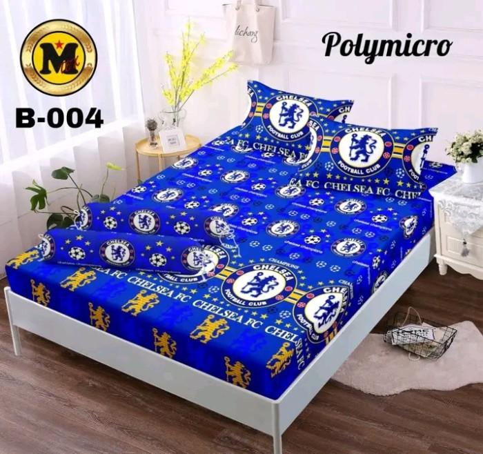 Gambar sprei 180x200 Motif Club Bola Real Madrid - Chelsea, 120x200 dari Hamdan93 undefined Tokopedia