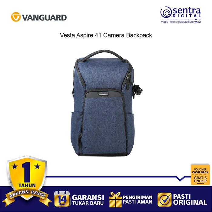 Gambar Vanguard Camera Backpack Tas Ransel Vesta Aspire 41 - Navy Blue dari Sentra Digital undefined Tokopedia