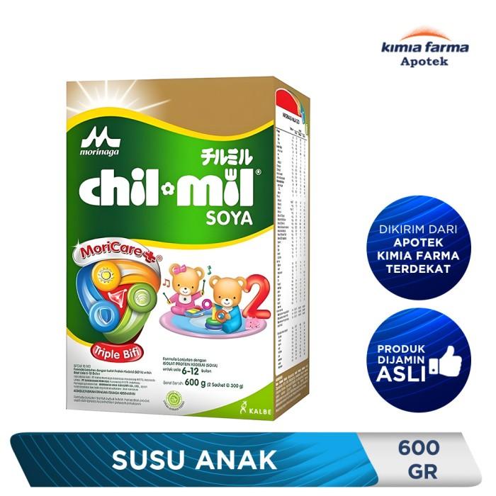 Gambar terbaru !!! morinaga chil mil soya 600 gr / susu anak / kimia farma ready dari TokoFals1 undefined Tokopedia