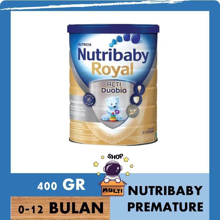 Gambar JAMINAN ASLI!!! NUTRIBABY ROYAL PREMATURE 400GR KODE 1043 dari Lastri Ana undefined Tokopedia