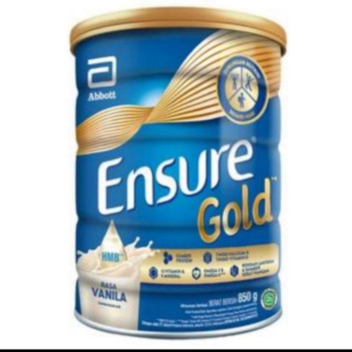 Gambar Ensure vanilagold,800/850grEnsure gold 850,800gr coklat dari Djual Store undefined Tokopedia