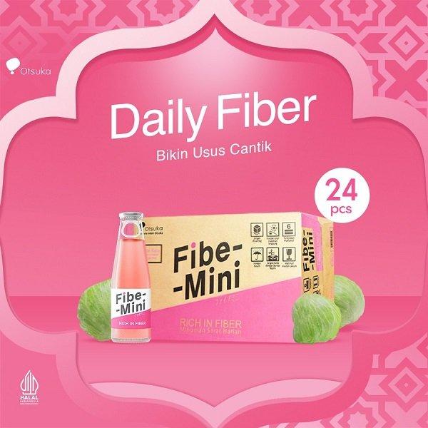 Gambar Fibe Mini Minuman Berserat serat untuk kesehatan pencernaan lancar BAB 1 KARTON DUS isi 24 botol dari walyatiimas undefined Tokopedia