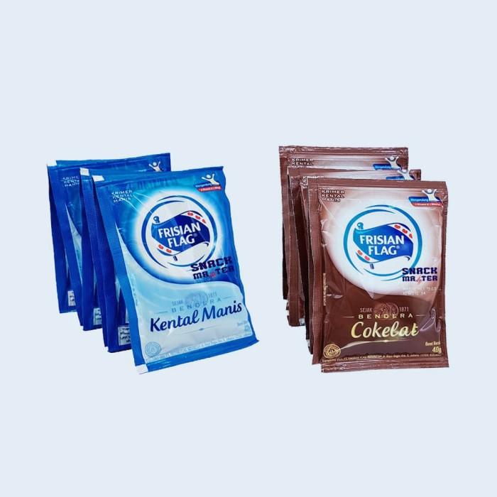 Gambar CR4Z1.  Susu Frisian Flag Bendera Kental Manis Renceng 40gr [isi 6 sachet] dari bak tuasih636 undefined Tokopedia