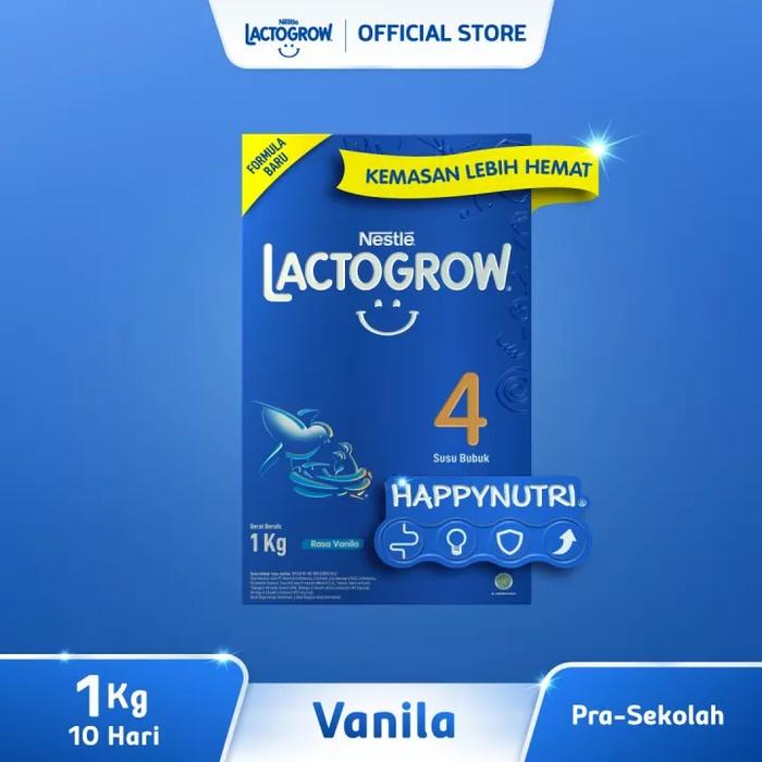 Gambar ASLI!!! LACTOGROW 4 SUSU ANAK 3-5 TAHUN BOX 1KG MADU / VANILA KODE 924 - Madu dari Lastri Ana undefined Tokopedia