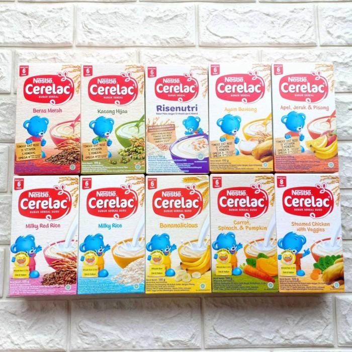 Gambar ASLI!!! NESTLE CERELAC BUBUR TIM / BUBUR BAYI INSTAN KODE 767 - Beras Merah dari Lastri Ana undefined Tokopedia