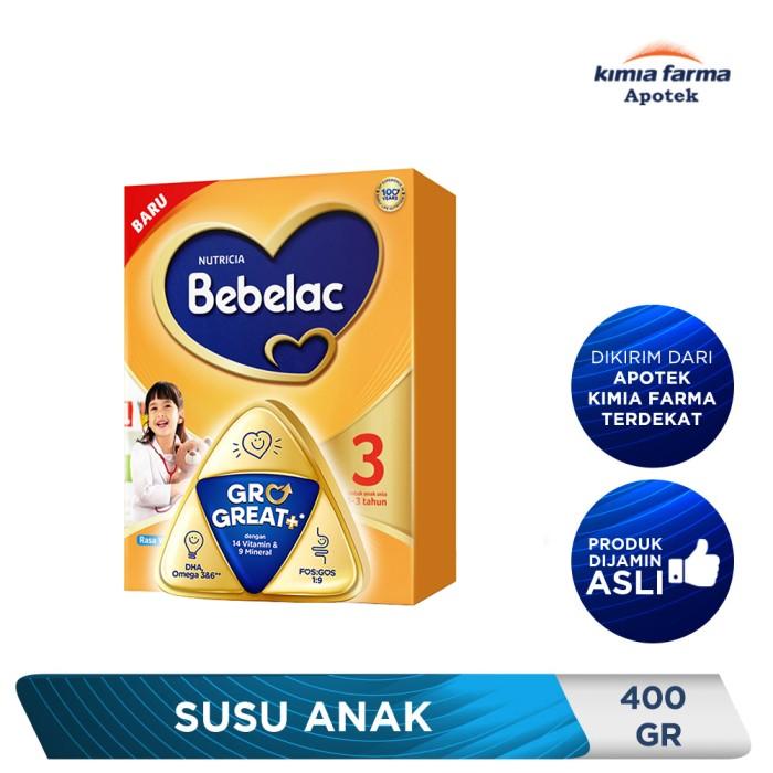 Gambar PROMO !!! BEBELAC 3 SUSU PERTUMBUHAN 1-3 TAHUN VANILA 400 GR / SUSU ANAK PACKING AMAN dari warjoklegok undefined Tokopedia