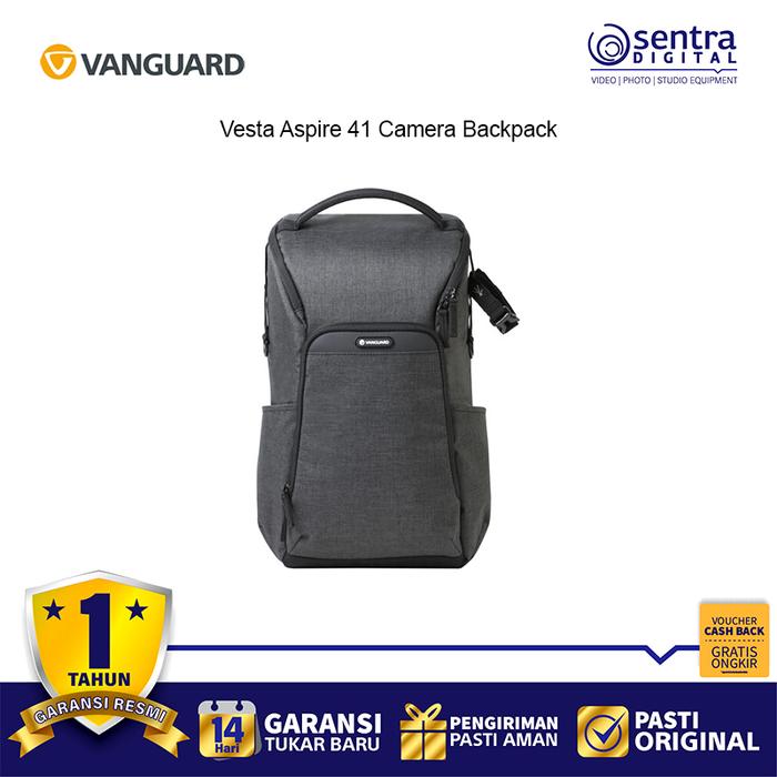Gambar Vanguard Camera Backpack Tas Ransel Vesta Aspire 41 - Grey dari Sentra Digital undefined Tokopedia