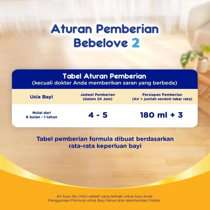 Gambar COD !!! BEBELOVE 2 800 GRAM SUSU FORMULA BAYI 800 GR KALENG 6-12 BULAN PACKING AMAN dari warjoklegok undefined Tokopedia