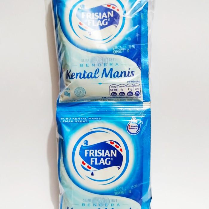 Gambar CR4Z1.  Frisian Flag Susu Bendera 6Sachet/pak dari bawah kunah undefined Tokopedia