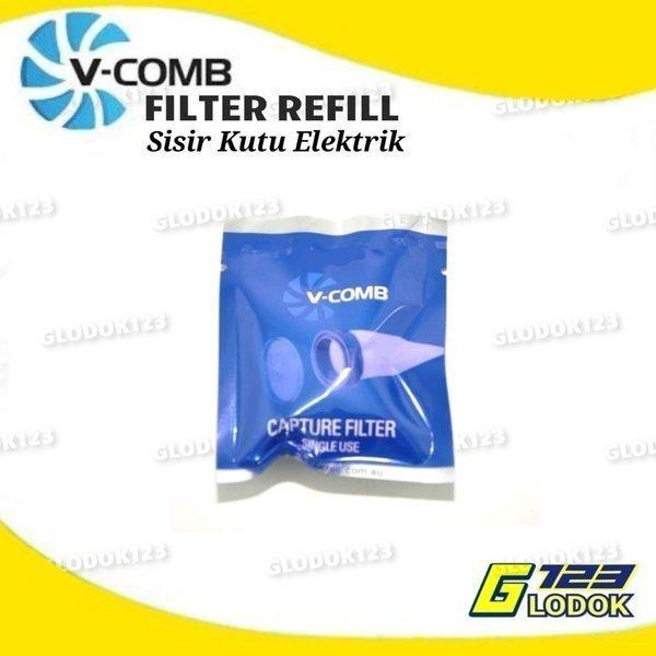 Gambar Filter Refill Sisir Kutu Elektrik V-Comb dari eekb undefined Tokopedia