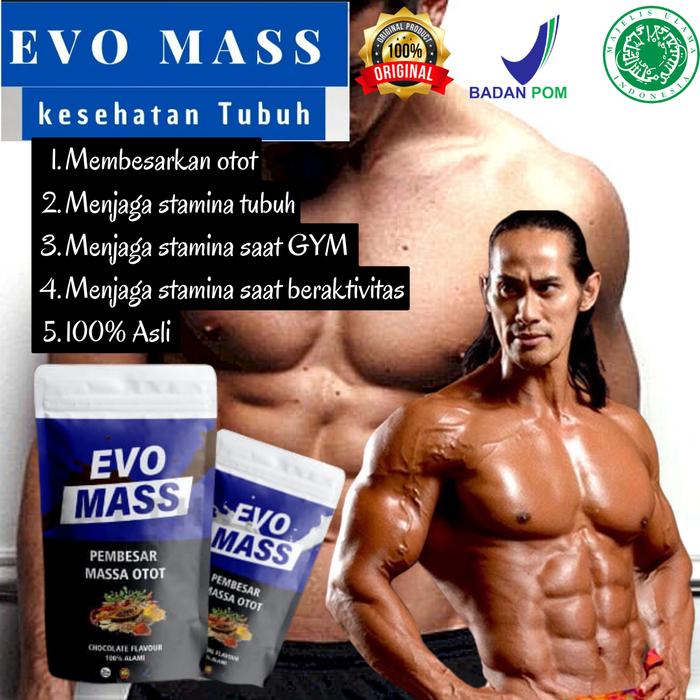 Gambar COD EVO MASS L - MEN Suplemen Pembentuk Massa Otot Whey Protein Asli O dari ricaddd1 undefined Tokopedia
