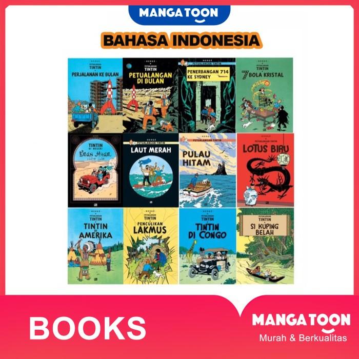 Gambar Komik Petualangan Tintin (BAHASA INDONESIA) - 6.patung kupiah dari iReader store undefined Tokopedia