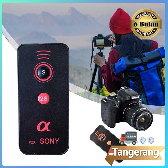 Wireless Ir Remote Controller Camera Kamera Shutter Dslr Sony Alpha