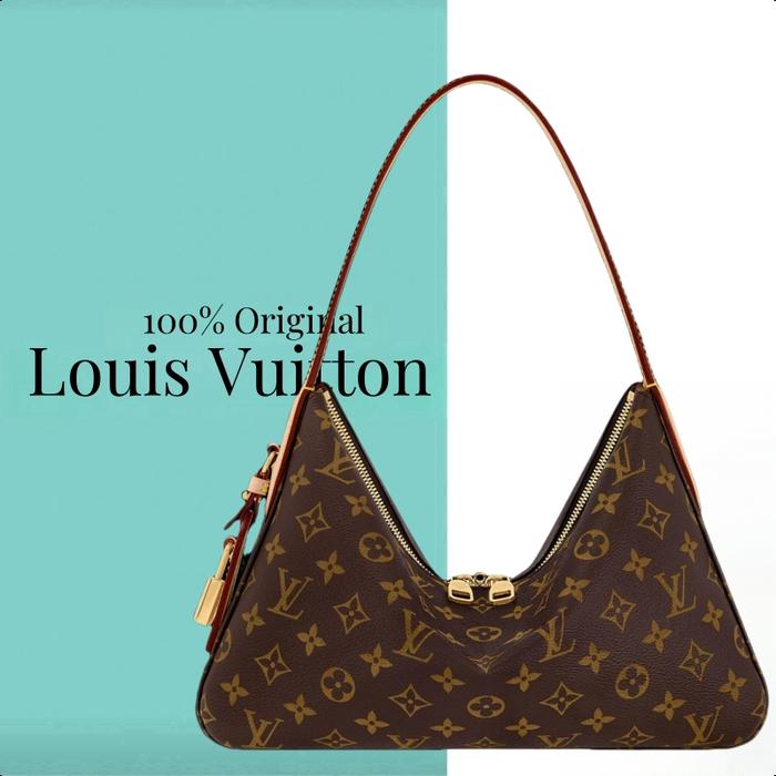 Box Dust Bag100 Orilouis Vuitton Lv Slouchy Kecil Handbaglv Tas Wanitalv Bag