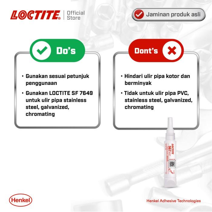Gambar Henkel Loctite 567 Thread Sealant Seal Pipa Pencegah Kebocoran 50 Ml dari HEYCLO ID undefined Tokopedia
