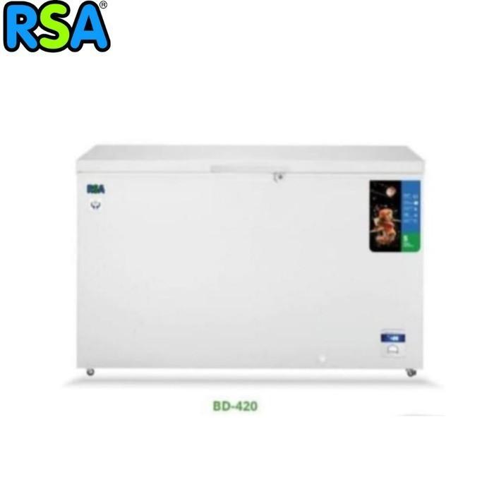 Jual RSA CF 460 KULKAS BOX CHEST FREEZER 450 LITER ORIGINAL - BD-420 ...