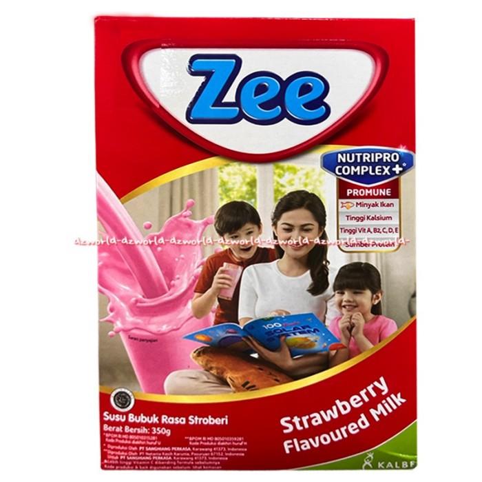 Gambar Susu Zee Nutripro complex swizz strawberry ZEE regular susu Bubuk 350g dari MOHAMMAD TAUFIK HIDAYAT undefined Tokopedia