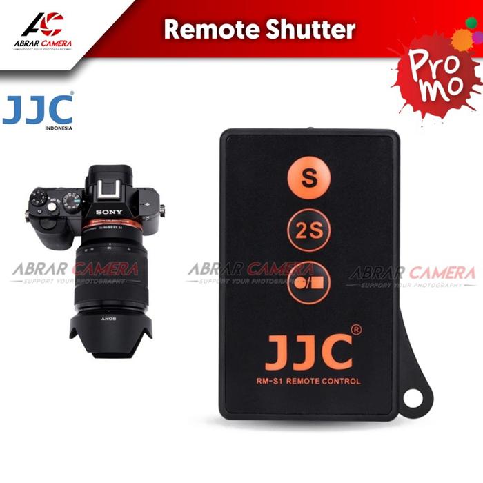 Jual JJC IR Wireless Remote replaces SONY RM-S1 RMT-DSLR1 DSLR2