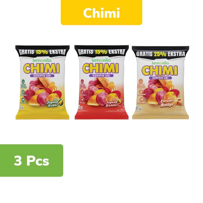 Gambar EcoLegit- 3 Pcs Lemonilo Paket Komplit Chimi Keripik Ubi dari parasina fashion6 undefined Tokopedia
