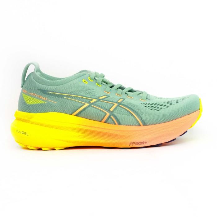 Gambar Sepatu Lari Running Asics Gel Kayano 31 Paris Men Light Celadon Safety Yellow Best Seller - 42 dari Dynamic Sports undefined Tokopedia