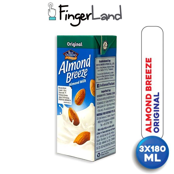 Gambar [H3t.] Blue Diamond Susu Almond Breeze  180 ml (3 Pcs) dari Tingting Bakery undefined Tokopedia