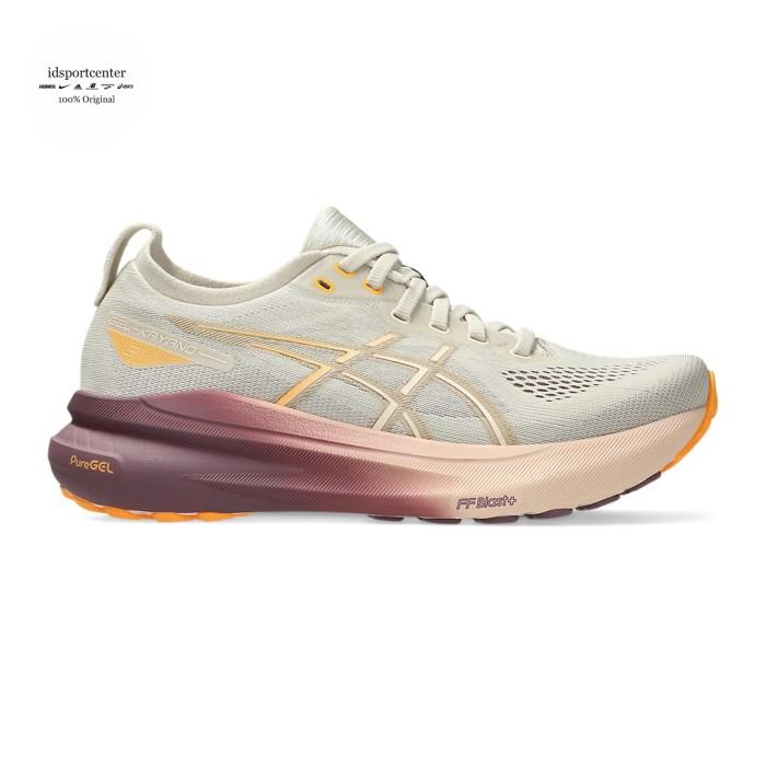 Gambar Asics Gel-Kayano 31 Womens Road Running Shoes - Oatmeal/Pearl Pink Terlaris - US 9 dari Dynamic Sports undefined Tokopedia