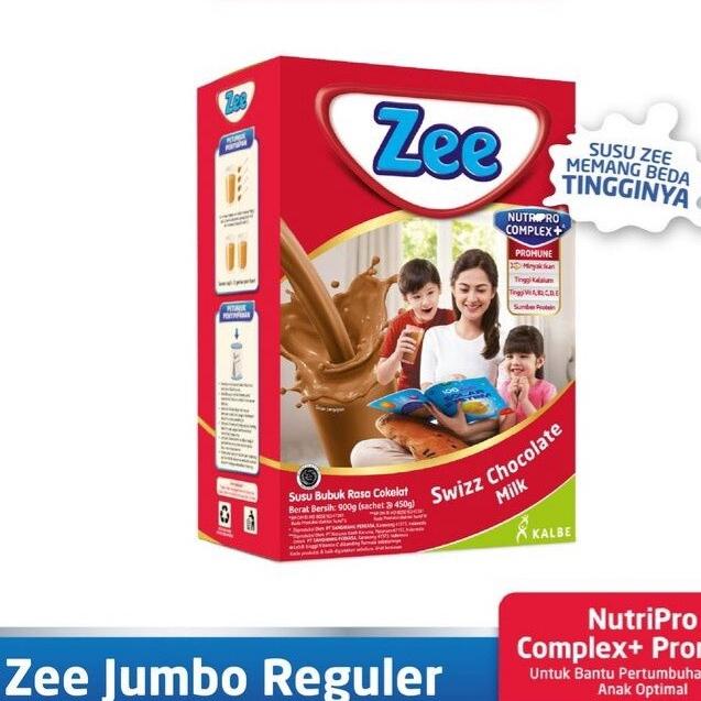 Gambar SUSU ZEE REGULER JUMBO PACK 875gr COKLAT / VANILA dari Utama Shopes undefined Tokopedia