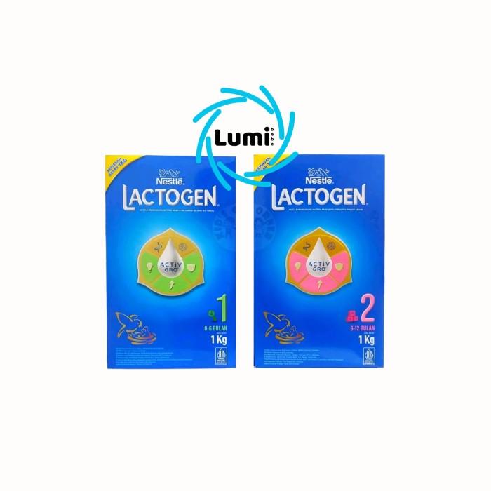 Gambar LACTOGEN 1 2 SUSU FORMULA 0-6 Bulan 6-12 Bulan Box 1 kg dari dimaskuriab undefined Tokopedia