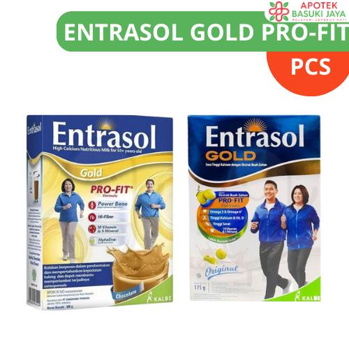 Gambar Entrasol Gold Susu Orang Tua 50 tahun Penambah Nafsu Makan - Coklat, 340 gr dari apotek basuki jaya undefined Tokopedia