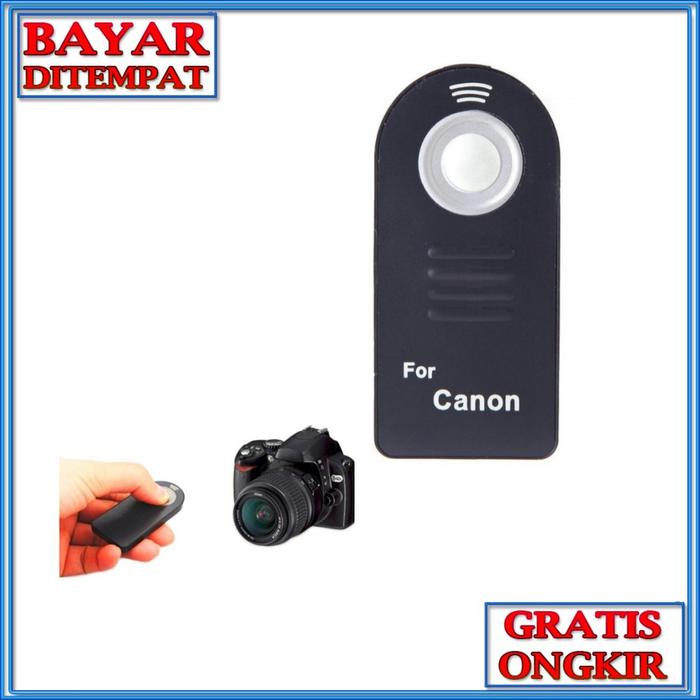 Jual Wireless IR Camera Remote Controller for Canon Camera Kota