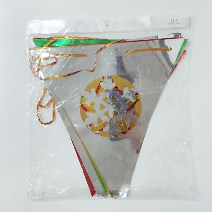 Gambar Garland Tarik Kilap Natal Murah Slinger Tinsel Garland Foil Christmas Ornamen Dekorasi Natal Banner Christmas - CS-07 SEGITIGA NATAL dari MadisonShop Kota Administrasi Jakarta Barat Tokopedia