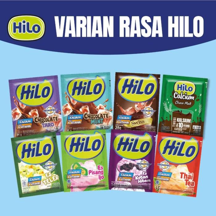 Gambar Ay0! HiLo Dessert 10 Sachet / 1 Renceng - Minuman Sumber Kalsium - Pilih Rasa di Varian (Tidak Bisa Mix Rasa) dari yaniagustini undefined Tokopedia