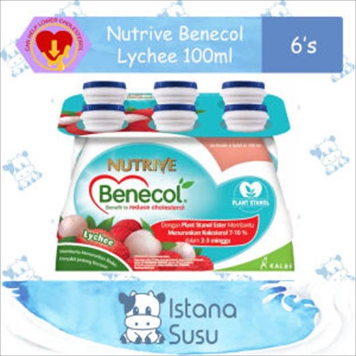 Gambar BerkahMart- Nutrive Benecol Lychee 6 pcs x 100ml dari fskdbfjj undefined Tokopedia