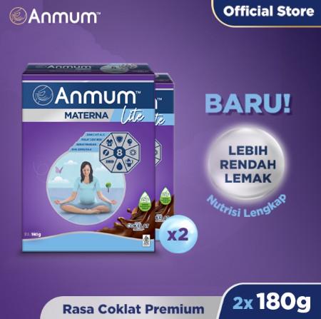 Gambar Baby&Me- Anmum Materna Lite Cokelat 2 x 180g - Susu Ibu Hamil dan Rendah Lemak dari gsjdbfjkg undefined Tokopedia