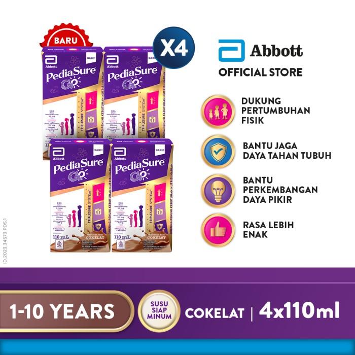 Gambar Baby&Me- Pediasure Go Cokelat Formula UHT 4x110ml dari gdkrntjk undefined Tokopedia