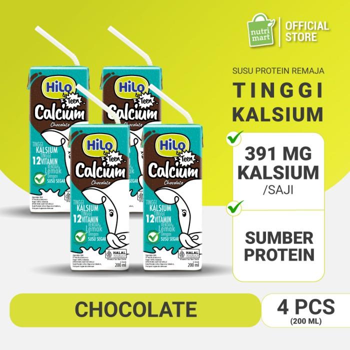 Gambar BerkahMart- HiLo Teen Chocolate 200ml (4 Pcs) - Ready to Drink dari fskdbfjj undefined Tokopedia