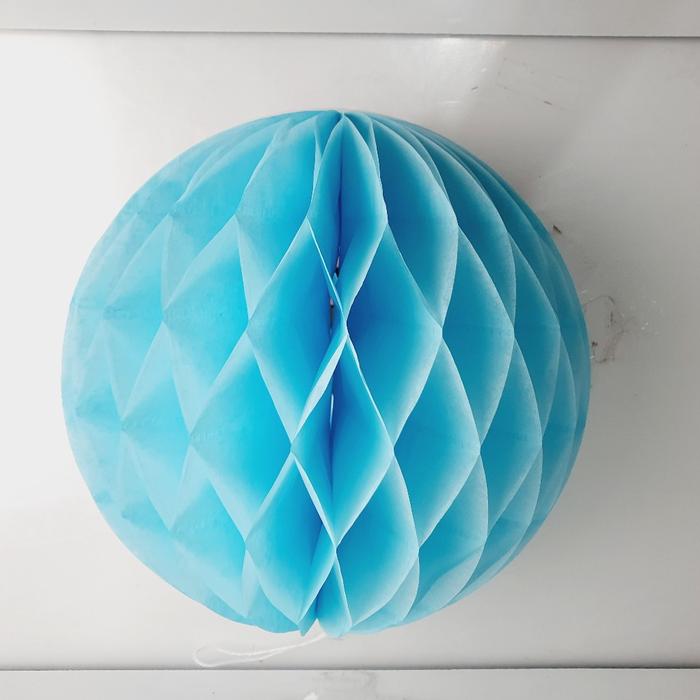 Gambar Lampion 20 cm Honeycomb Lipat 8 inch Lantern Sarang Madu Tawon Lebah Paper Bulat Hiasan Gantung 20cm - BIRU MUDA dari DEPARCEL RIBBON Kota Malang Tokopedia