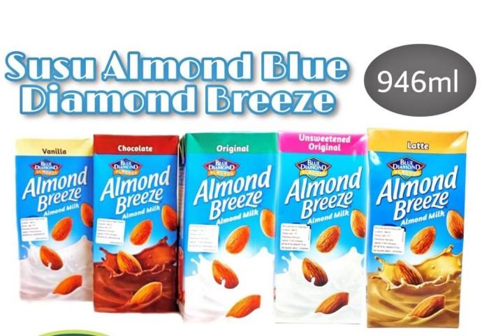Gambar BerkahMart- Susu Blue Diamond Almond Breeze 946 ML dari fskdbfjj undefined Tokopedia