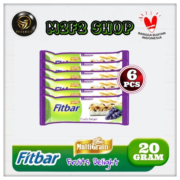 Gambar ggu_   Fitbar Multigrain Bar With Raisins | Fruits Delight - 20 gr (6 Pcs) dari Gina Filkasivax undefined Tokopedia