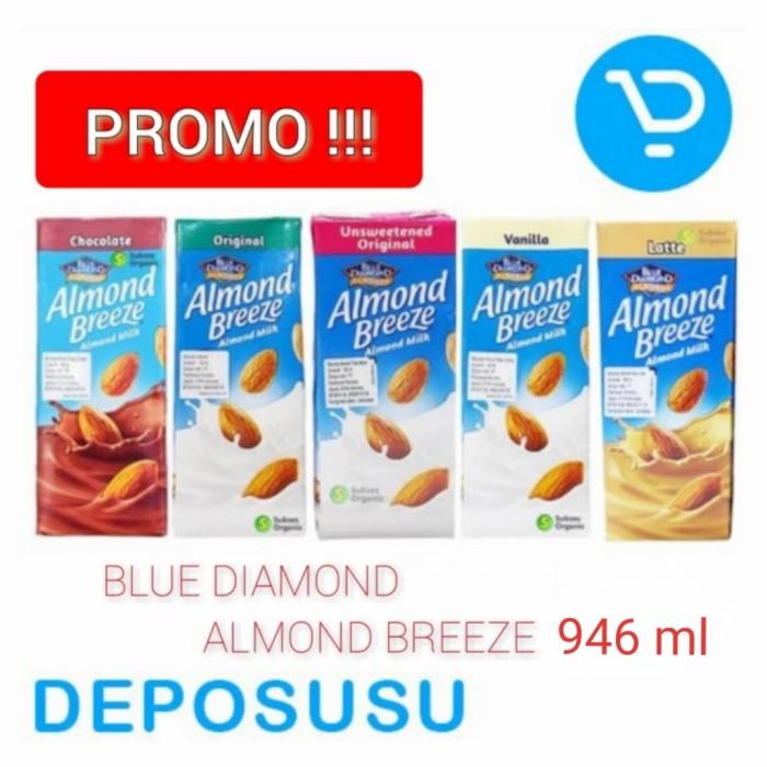 Gambar Blue Diamond Almond Breeze 1Liter - 946ml ORIGINAL dari Lilisand65 undefined Tokopedia