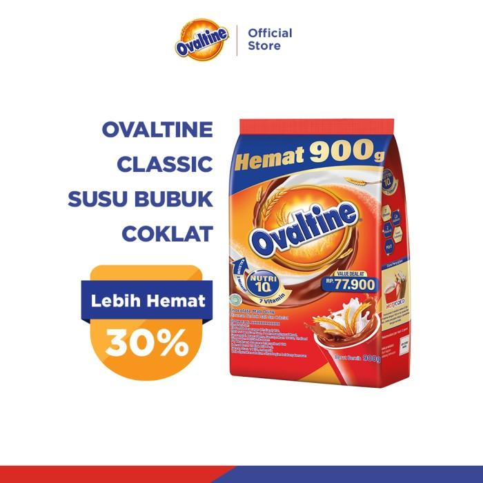 Gambar Ay0! Ovaltine Classic Susu Bubuk Coklat 900g dari dadah32 undefined Tokopedia
