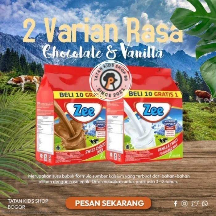 Gambar BerkahMart- susu zee sachet isi 10 bonus 1 sachet dari hdksgdjb undefined Tokopedia