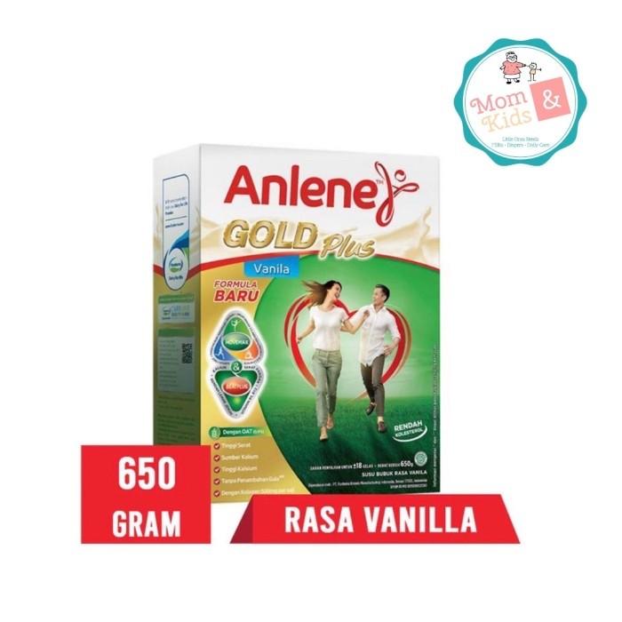 Gambar Anlene Gold Plus Rasa Vanila 650 Gram dari Halo, glenjinggo undefined Tokopedia