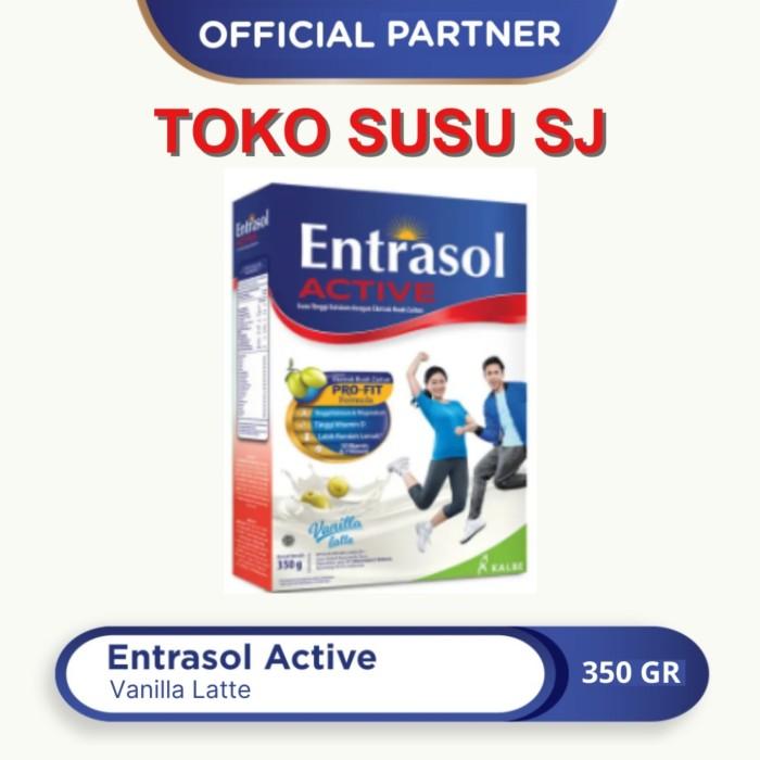 Gambar Entrasol Active Chocolate Vanilla Latte 350 Gr/Coklat/Vanila/350Gr/360 Terlaris - COKLAT dari Dibelikakak. undefined 5 Tokopedia