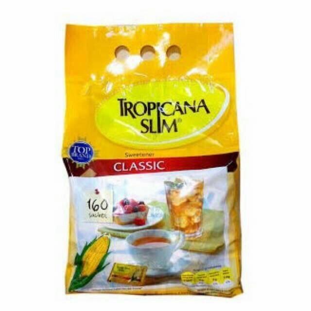 Gambar Ay0! TROPICANA SLIM CLASSIC sweetener 160 sachet murah dari GilangggTuriss48 undefined Tokopedia